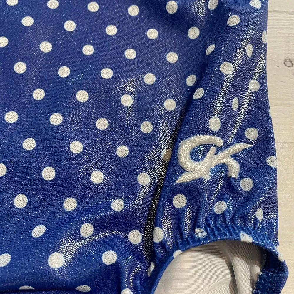 GK girls leotard‎ pink blue child large